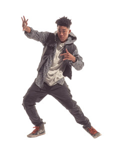 Breakdancing Young Man V2 Vinyl Car Decal Sticker – Waterproof & UV-Resistant 