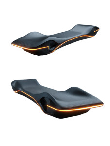 Futuristic Hover Board Vinyl Car Decal Sticker – Waterproof & UV-Resistant 