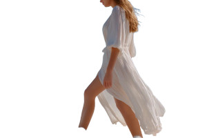 Surreal Perfume Model Vinyl Car Decal Sticker – Waterproof & UV-Resistant 