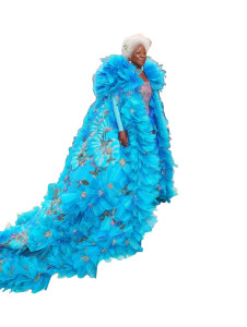 Fashionable Elderly Woman V3 Vinyl Car Decal Sticker – Waterproof & UV-Resistant 