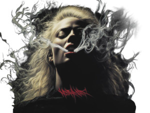 Evil Blonde Sleeper Vinyl Car Decal Sticker – Waterproof & UV-Resistant 