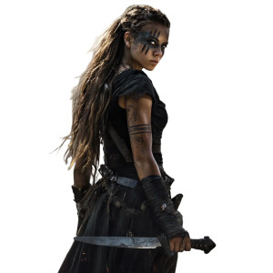 Fierce Warrior Woman V5 Vinyl Car Decal Sticker – Waterproof & UV-Resistant 