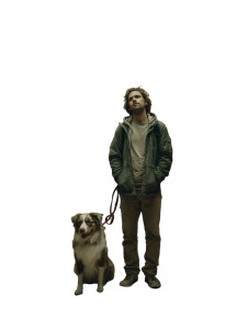 Man With Dog V4 Vinyl Car Decal Sticker – Waterproof & UV-Resistant 