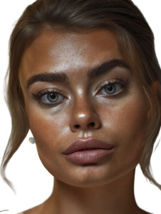 Beautiful Woman V51 Vinyl Car Decal Sticker – Waterproof & UV-Resistant 