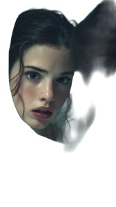 Sci-Fi Mirror Gaze Vinyl Car Decal Sticker – Waterproof & UV-Resistant 