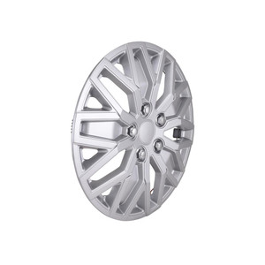 Enhance Your Vehicle Look with Silver 15 Inch 10 U Spoke Wheel Covers | Set of 4