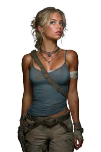Blonde Lara Croft Vinyl Car Decal Sticker – Waterproof & UV-Resistant Blonde Lara Croft Vinyl Car Decal Sticker – Waterproof & UV-Resistant