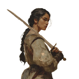 Filipino Warrior Woman Vinyl Car Decal Sticker – Waterproof & UV-Resistant 