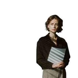 Resigning Office Woman Vinyl Car Decal Sticker – Waterproof & UV-Resistant 