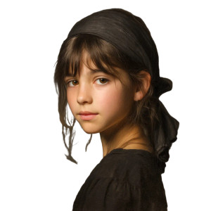 Young Girl V5 Vinyl Car Decal Sticker – Waterproof & UV-Resistant 