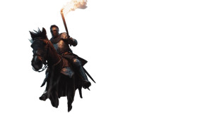 Galloping Knight V2 Vinyl Car Decal Sticker – Waterproof & UV-Resistant 