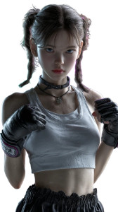 Fierce Martial Artist Vinyl Car Decal Sticker – Waterproof & UV-Resistant 