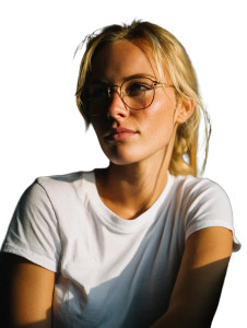 Blonde Woman Portrait V40 Vinyl Car Decal Sticker – Waterproof & UV-Resistant Blonde Woman Portrait V40 Vinyl Car Decal Sticker – Waterproof & UV-Resistant