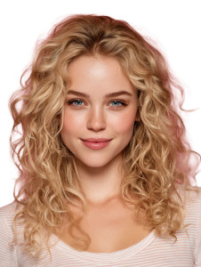 Blonde Woman Smiling V7 Vinyl Car Decal Sticker – Waterproof & UV-Resistant Blonde Woman Smiling V7 Vinyl Car Decal Sticker – Waterproof & UV-Resistant