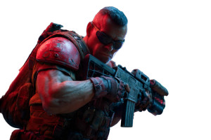 Cyberpunk Warrior V42 Vinyl Car Decal Sticker – Waterproof & UV-Resistant 