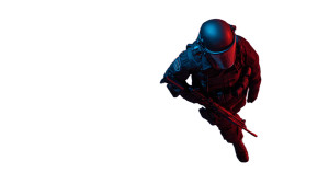 Policeman Walking Vinyl Car Decal Sticker – Waterproof & UV-Resistant 