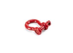 Factor 55 Red D-Ring|Powder Coated, 6500lb Weight Rating|Certified for Lifting|ASME Compliant Factor 55 Red D-Ring|Powder Coated, 6500lb Weight Rating|Certified for Lifting|ASME Compliant