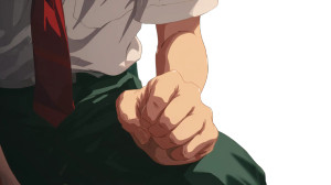 Clenched Fist Tension Vinyl Car Decal Sticker – Waterproof & UV-Resistant 