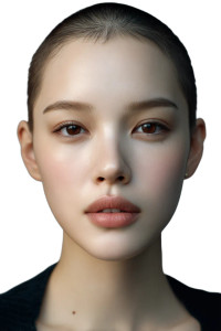 Korean Beauty Model V27 Vinyl Car Decal Sticker – Waterproof & UV-Resistant 