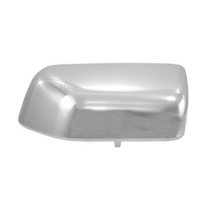 Enhance Your Ride with Chrome Plated Top Half Tow Mirror Covers | For Ford F-Series Super Duty | Set of 2 Enhance Your Ride with Chrome Plated Top Half Tow Mirror Covers | For Ford F-Series Super Duty | Set of 2