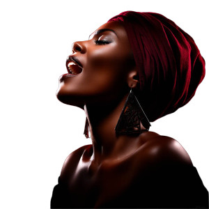Afrocentric Singer Portrait Vinyl Car Decal Sticker – Waterproof & UV-Resistant Afrocentric Singer Portrait Vinyl Car Decal Sticker – Waterproof & UV-Resistant
