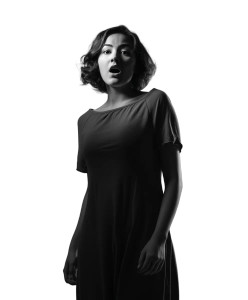 Surprised Hispanic Woman Vinyl Car Decal Sticker – Waterproof & UV-Resistant 