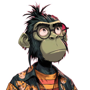 Quirky Gorillaz Character Vinyl Car Decal Sticker – Waterproof & UV-Resistant 