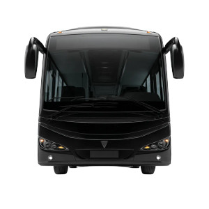 Luxury Black Bus Vinyl Car Decal Sticker – Waterproof & UV-Resistant 