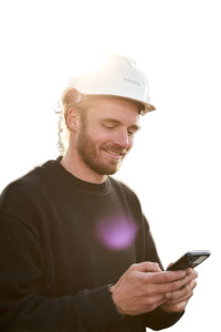 Happy Dutch Worker Vinyl Car Decal Sticker – Waterproof & UV-Resistant 