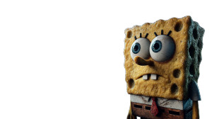 Gritty Spongebob Squarepants Vinyl Car Decal Sticker – Waterproof & UV-Resistant 