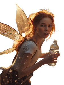 Vibrant Fairy Flight Vinyl Car Decal Sticker – Waterproof & UV-Resistant 