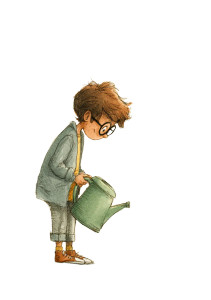 Shy Boy Gardening Vinyl Car Decal Sticker – Waterproof & UV-Resistant 