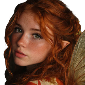 Ginger Fairy Vinyl Car Decal Sticker – Waterproof & UV-Resistant Ginger Fairy Vinyl Car Decal Sticker – Waterproof & UV-Resistant
