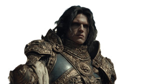 Golden-Armored Angel Vinyl Car Decal Sticker – Waterproof & UV-Resistant 