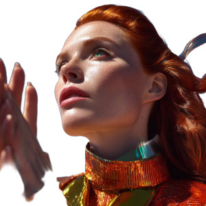 Fashion Editorial Model V24 Vinyl Car Decal Sticker – Waterproof & UV-Resistant 