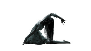 Ghostly Twister Girl Vinyl Car Decal Sticker – Waterproof & UV-Resistant 