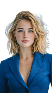 Confident Professional Woman V33 Vinyl Car Decal Sticker – Waterproof & UV-Resistant 