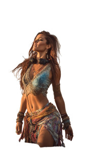 Festival Dj Woman Vinyl Car Decal Sticker – Waterproof & UV-Resistant 