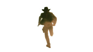 Ghostly Western Gunslinger Vinyl Car Decal Sticker – Waterproof & UV-Resistant 