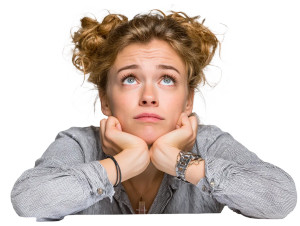 Troubled Employee Vinyl Car Decal Sticker – Waterproof & UV-Resistant 