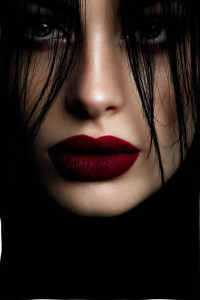 Gothic Makeup Portrait Vinyl Car Decal Sticker – Waterproof & UV-Resistant 