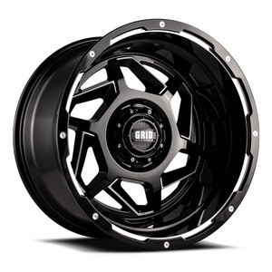 Grid Wheels GD14 | 17x9 Gloss Black| TPMS Compatible