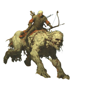 Mutated Archer Ride Vinyl Car Decal Sticker – Waterproof & UV-Resistant 