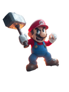 Sinister Mario Vinyl Car Decal Sticker – Waterproof & UV-Resistant 