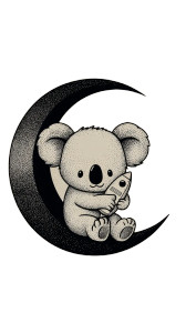 Vintage Koala Mascot V4 Vinyl Car Decal Sticker – Waterproof & UV-Resistant Vintage Koala Mascot V4 Vinyl Car Decal Sticker – Waterproof & UV-Resistant
