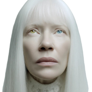Albino Woman Portrait V7 Vinyl Car Decal Sticker – Waterproof & UV-Resistant Albino Woman Portrait V7 Vinyl Car Decal Sticker – Waterproof & UV-Resistant