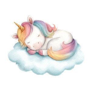 Sleeping Baby Unicorn Vinyl Car Decal Sticker – Waterproof & UV-Resistant Sleeping Baby Unicorn Vinyl Car Decal Sticker – Waterproof & UV-Resistant