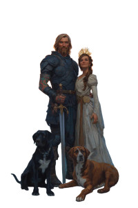 Enchanted Warrior Couple Vinyl Car Decal Sticker – Waterproof & UV-Resistant  Enchanted Warrior Couple Vinyl Car Decal Sticker – Waterproof & UV-Resistant