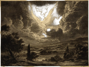 Angelic Sky Form Vinyl Car Decal Sticker – Waterproof & UV-Resistant 