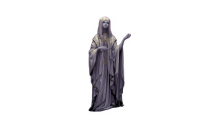 Dark Fantasy Priestess V5 Vinyl Car Decal Sticker – Waterproof & UV-Resistant 